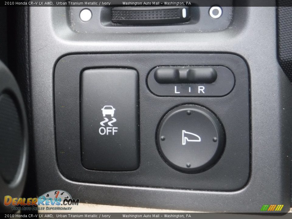 2010 Honda CR-V LX AWD Urban Titanium Metallic / Ivory Photo #16