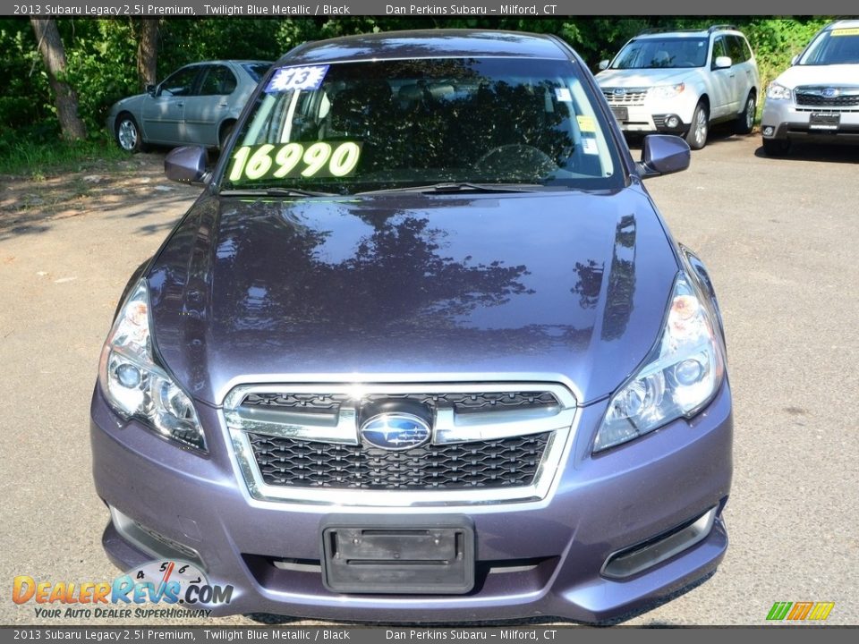 2013 Subaru Legacy 2.5i Premium Twilight Blue Metallic / Black Photo #2