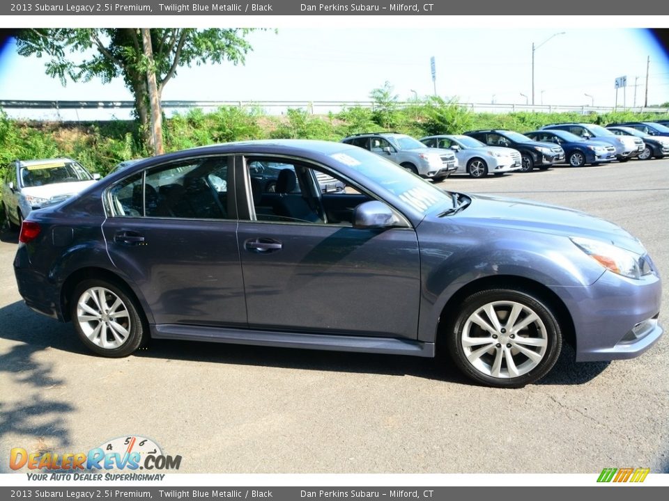 2013 Subaru Legacy 2.5i Premium Twilight Blue Metallic / Black Photo #4