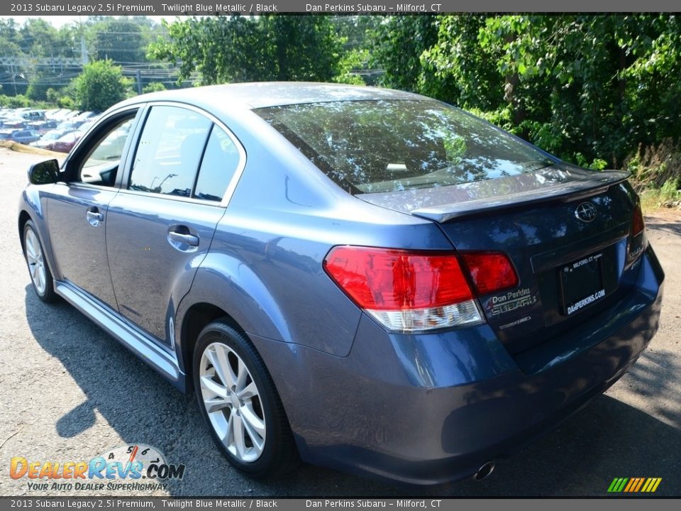 2013 Subaru Legacy 2.5i Premium Twilight Blue Metallic / Black Photo #10
