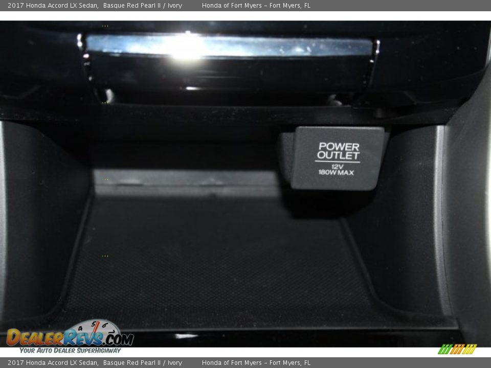 2017 Honda Accord LX Sedan Basque Red Pearl II / Ivory Photo #20