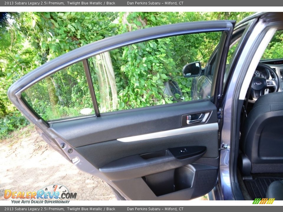 2013 Subaru Legacy 2.5i Premium Twilight Blue Metallic / Black Photo #19