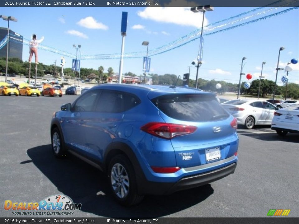 2016 Hyundai Tucson SE Caribbean Blue / Black Photo #5