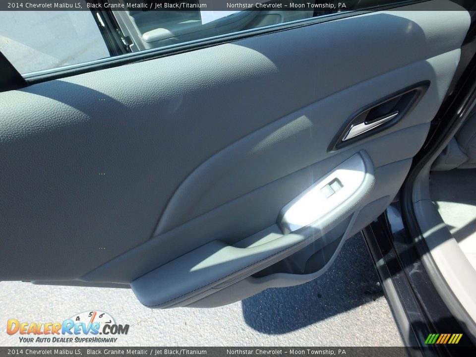2014 Chevrolet Malibu LS Black Granite Metallic / Jet Black/Titanium Photo #23