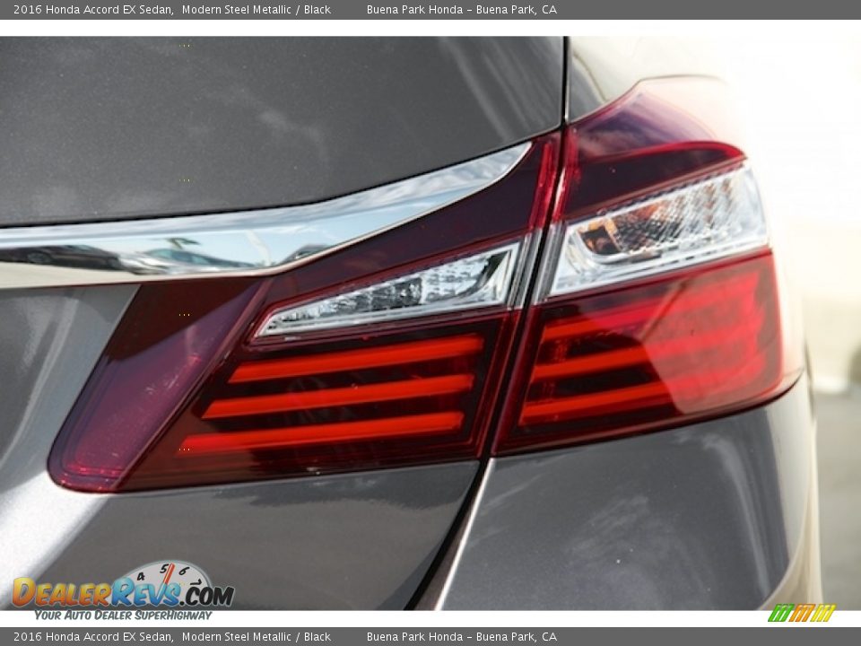 2016 Honda Accord EX Sedan Modern Steel Metallic / Black Photo #4