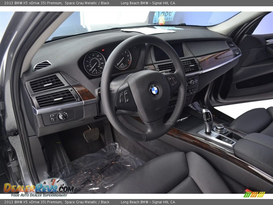 2013 BMW X5 xDrive 35i Premium Space Gray Metallic / Black Photo #11