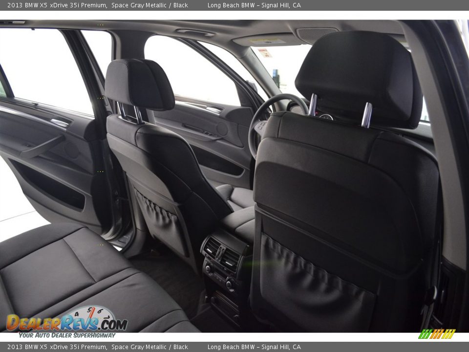 2013 BMW X5 xDrive 35i Premium Space Gray Metallic / Black Photo #18