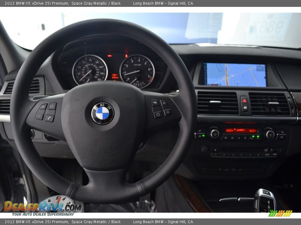 2013 BMW X5 xDrive 35i Premium Space Gray Metallic / Black Photo #29