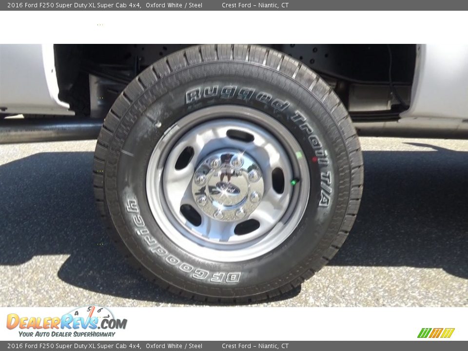2016 Ford F250 Super Duty XL Super Cab 4x4 Oxford White / Steel Photo #20