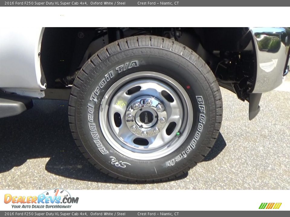 2016 Ford F250 Super Duty XL Super Cab 4x4 Oxford White / Steel Photo #24