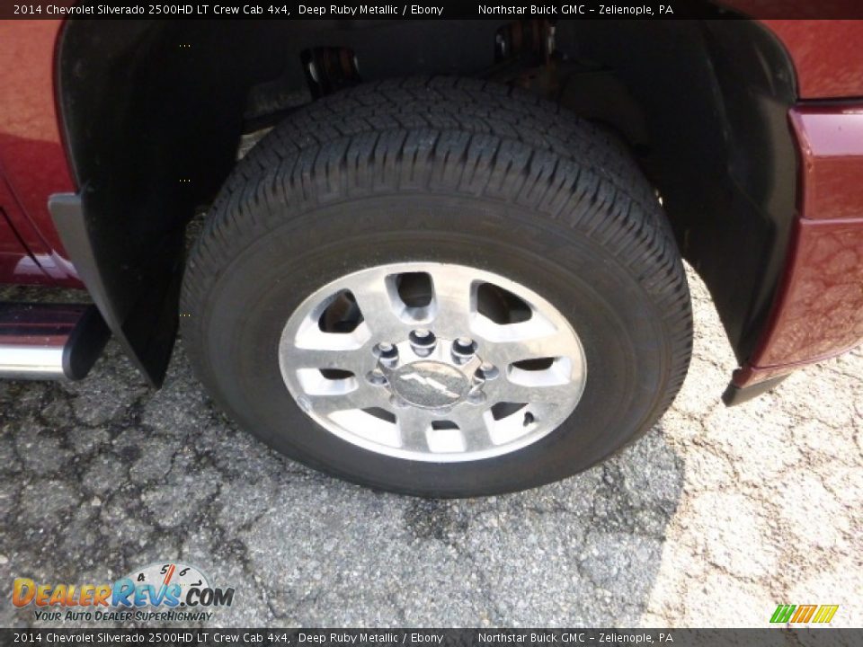 2014 Chevrolet Silverado 2500HD LT Crew Cab 4x4 Deep Ruby Metallic / Ebony Photo #13