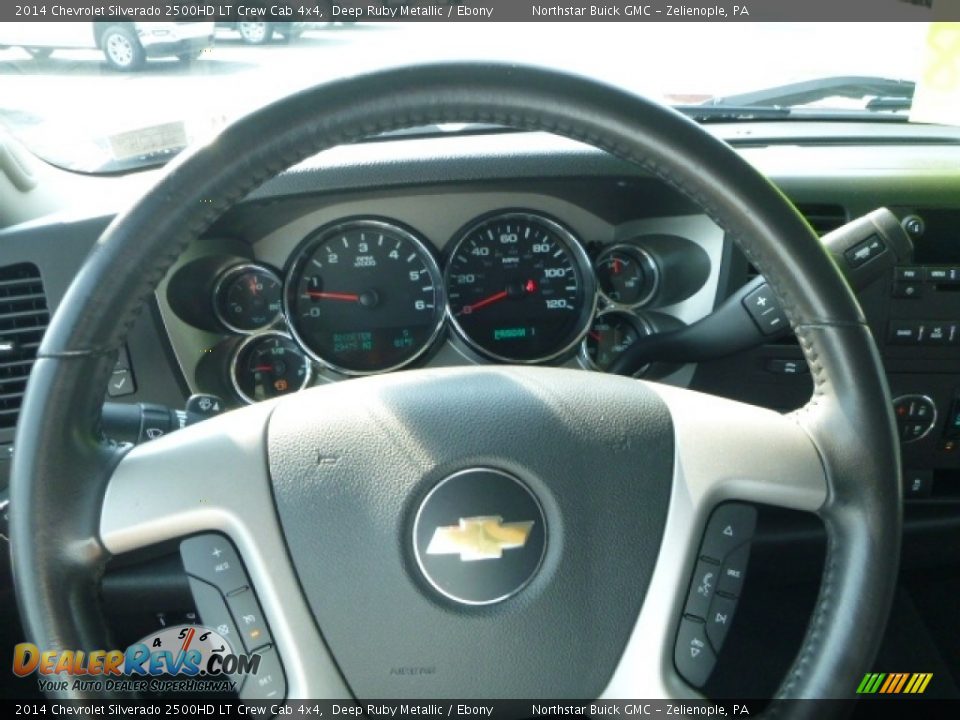 2014 Chevrolet Silverado 2500HD LT Crew Cab 4x4 Deep Ruby Metallic / Ebony Photo #24