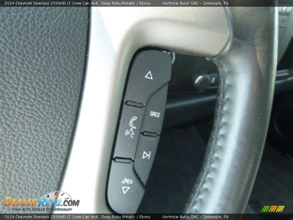 2014 Chevrolet Silverado 2500HD LT Crew Cab 4x4 Deep Ruby Metallic / Ebony Photo #25