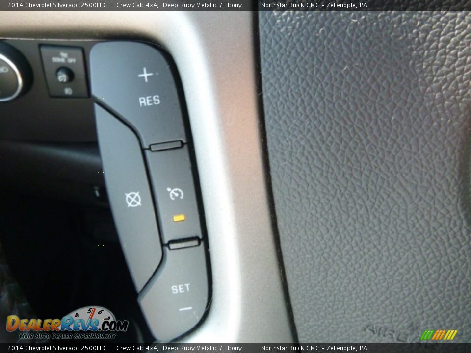 2014 Chevrolet Silverado 2500HD LT Crew Cab 4x4 Deep Ruby Metallic / Ebony Photo #26