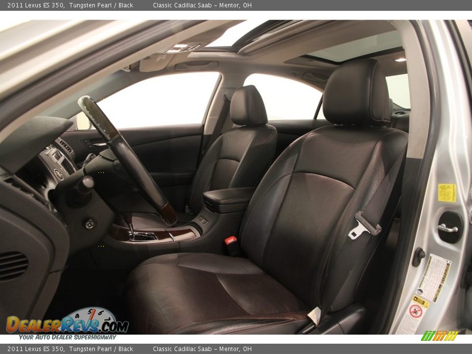 2011 Lexus ES 350 Tungsten Pearl / Black Photo #5