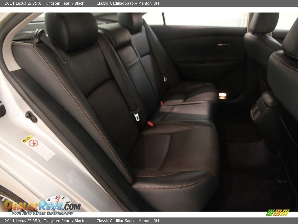 2011 Lexus ES 350 Tungsten Pearl / Black Photo #16