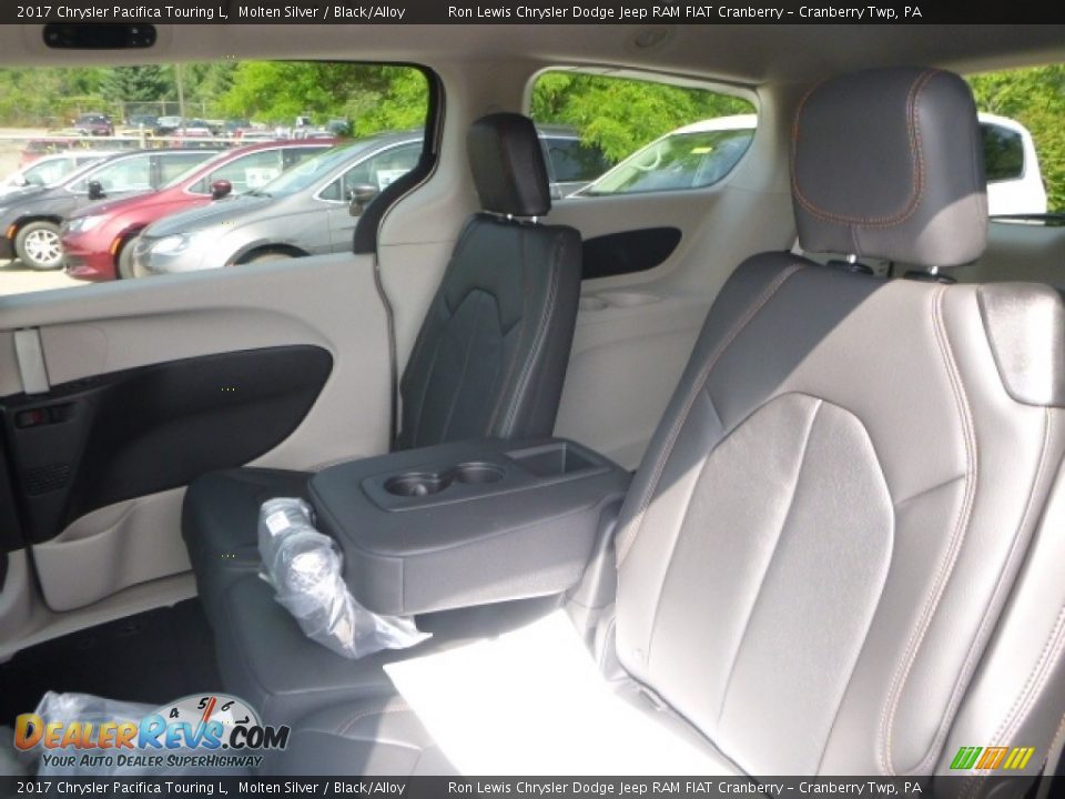 2017 Chrysler Pacifica Touring L Molten Silver / Black/Alloy Photo #3