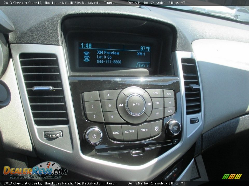 2013 Chevrolet Cruze LS Blue Topaz Metallic / Jet Black/Medium Titanium Photo #11