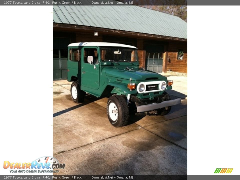 1977 Toyota Land Cruiser FJ40 Rustic Green / Black Photo #1