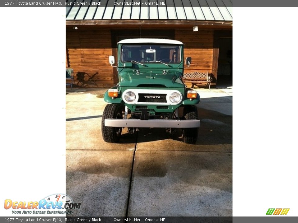 1977 Toyota Land Cruiser FJ40 Rustic Green / Black Photo #2