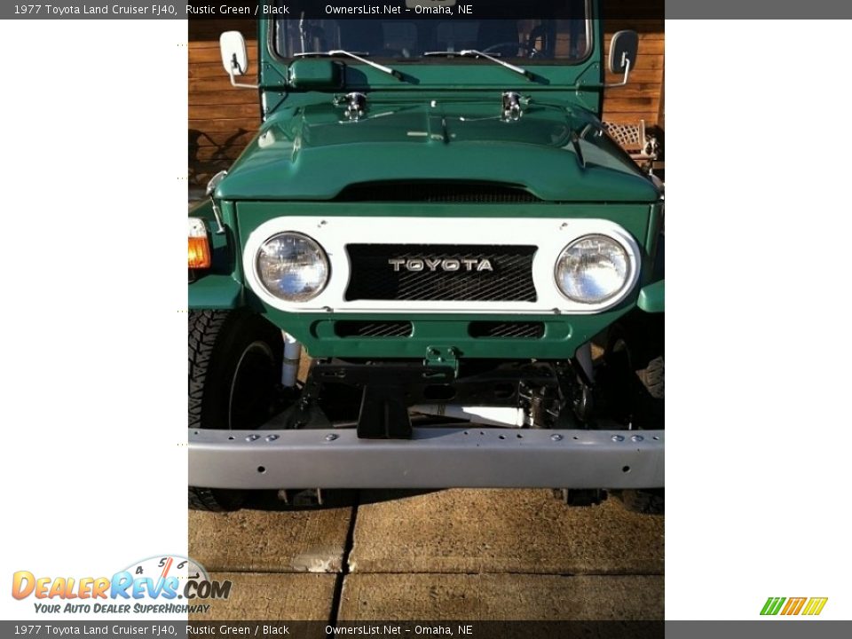1977 Toyota Land Cruiser FJ40 Rustic Green / Black Photo #3