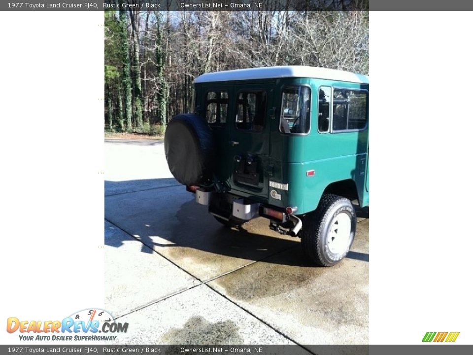1977 Toyota Land Cruiser FJ40 Rustic Green / Black Photo #4