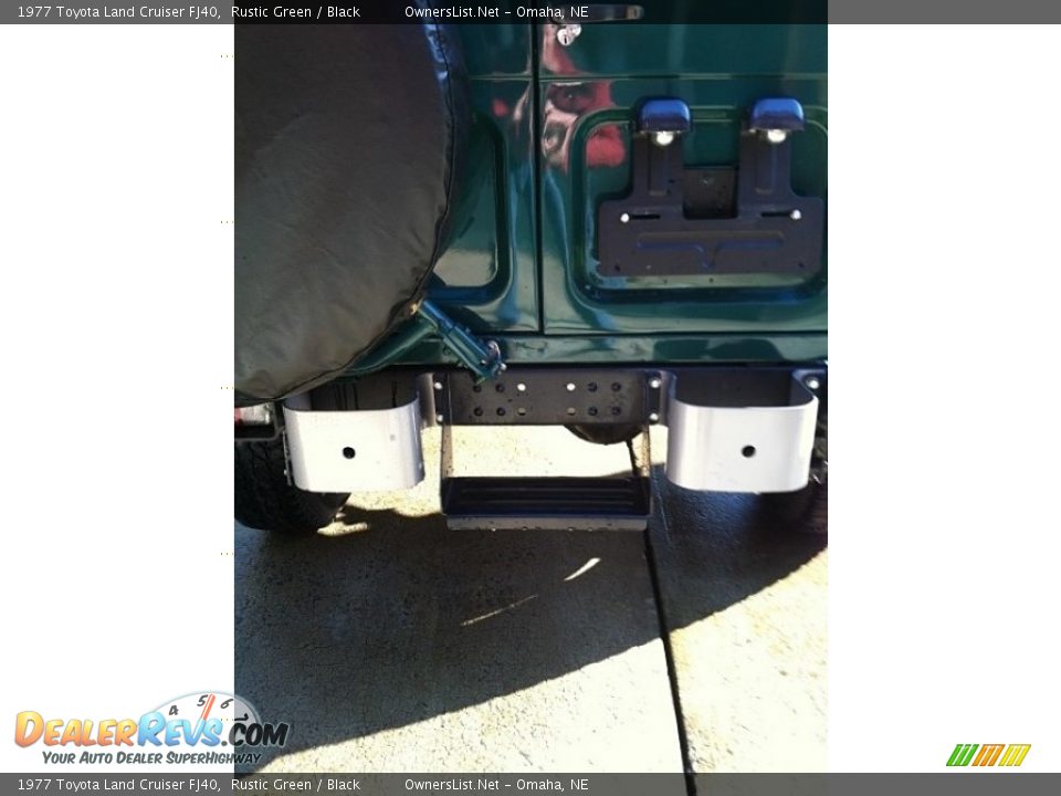 1977 Toyota Land Cruiser FJ40 Rustic Green / Black Photo #6