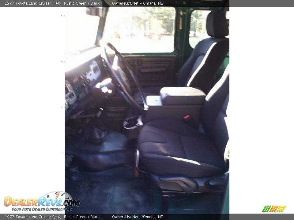 1977 Toyota Land Cruiser FJ40 Rustic Green / Black Photo #7
