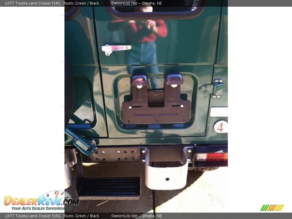 1977 Toyota Land Cruiser FJ40 Rustic Green / Black Photo #8