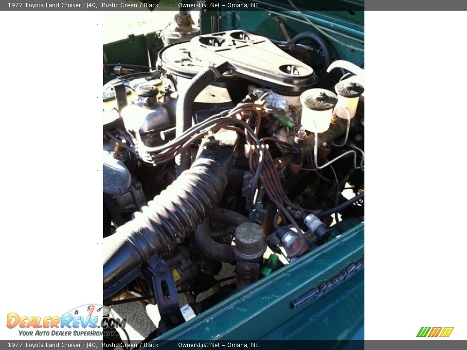 1977 Toyota Land Cruiser FJ40 Rustic Green / Black Photo #15