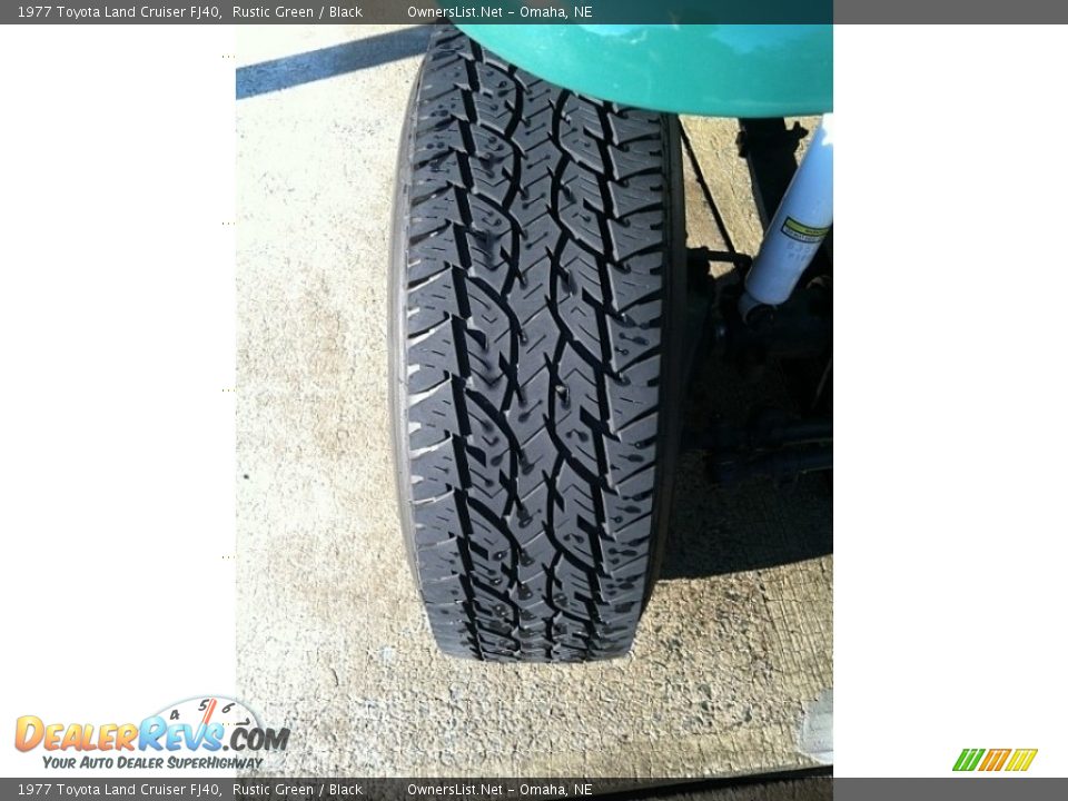 1977 Toyota Land Cruiser FJ40 Rustic Green / Black Photo #16