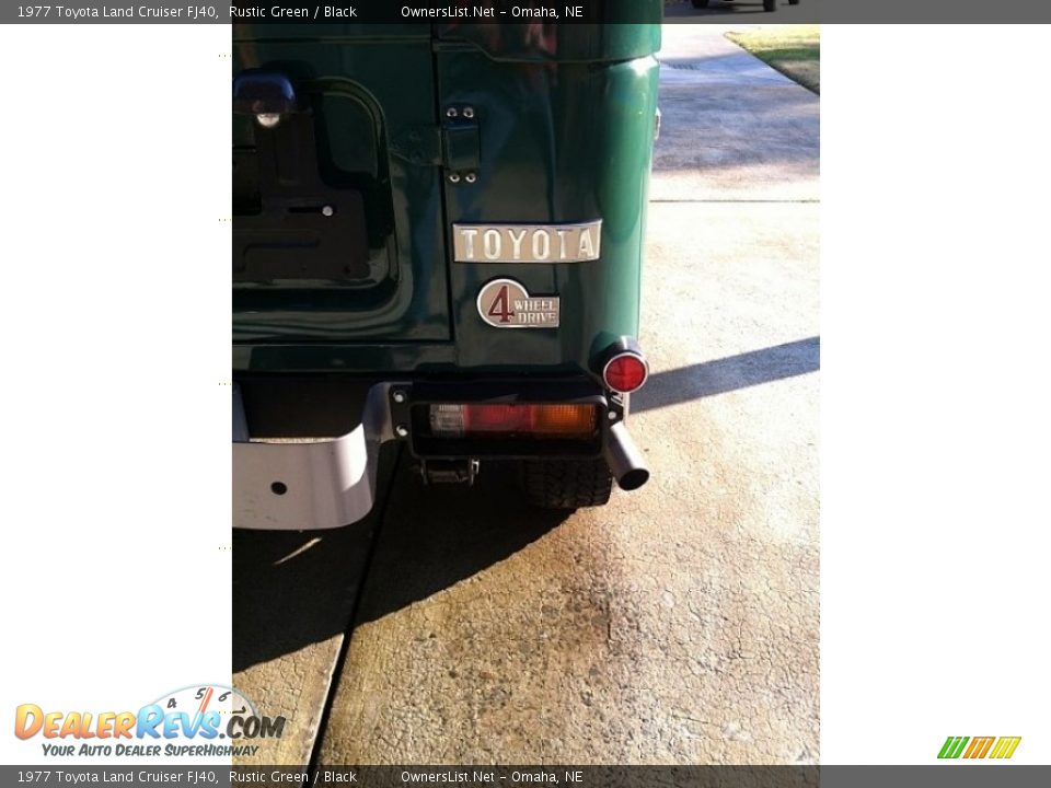 1977 Toyota Land Cruiser FJ40 Rustic Green / Black Photo #19