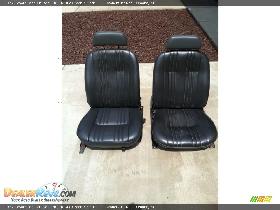 1977 Toyota Land Cruiser FJ40 Rustic Green / Black Photo #20