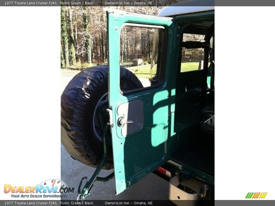 1977 Toyota Land Cruiser FJ40 Rustic Green / Black Photo #21