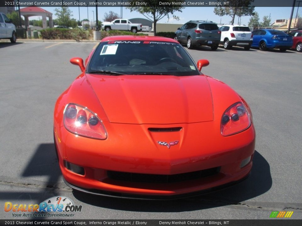 2013 Chevrolet Corvette Grand Sport Coupe Inferno Orange Metallic / Ebony Photo #2