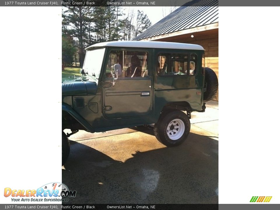 1977 Toyota Land Cruiser FJ40 Rustic Green / Black Photo #23