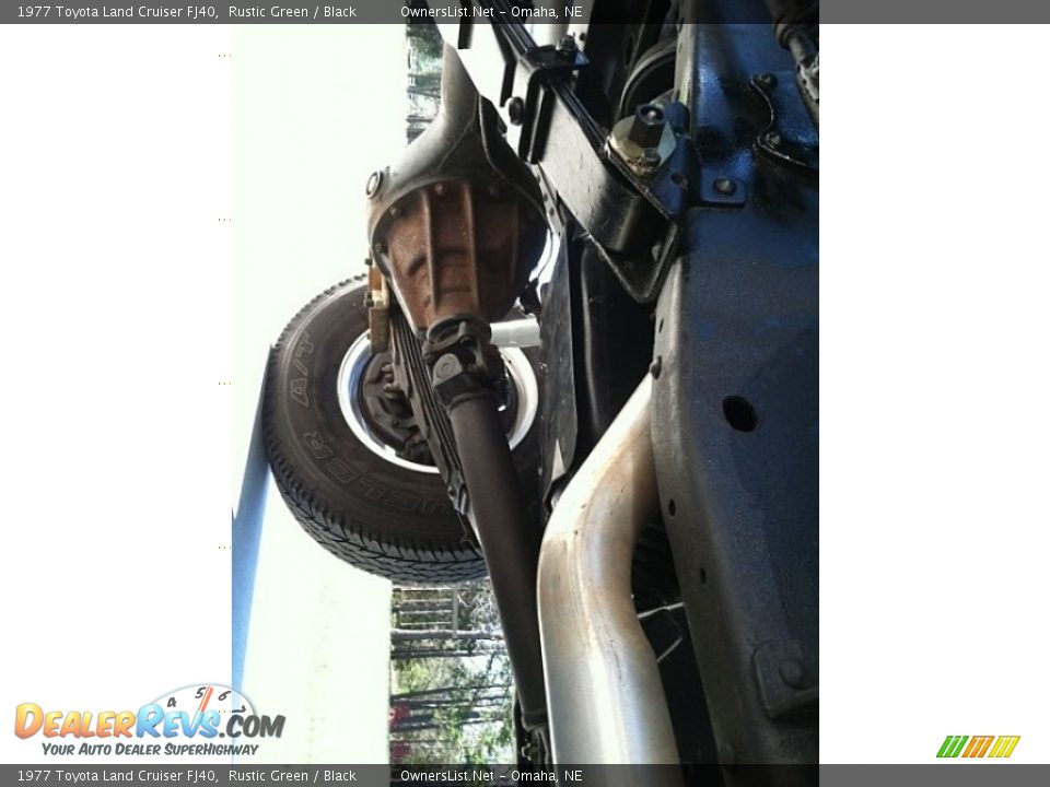 1977 Toyota Land Cruiser FJ40 Rustic Green / Black Photo #24