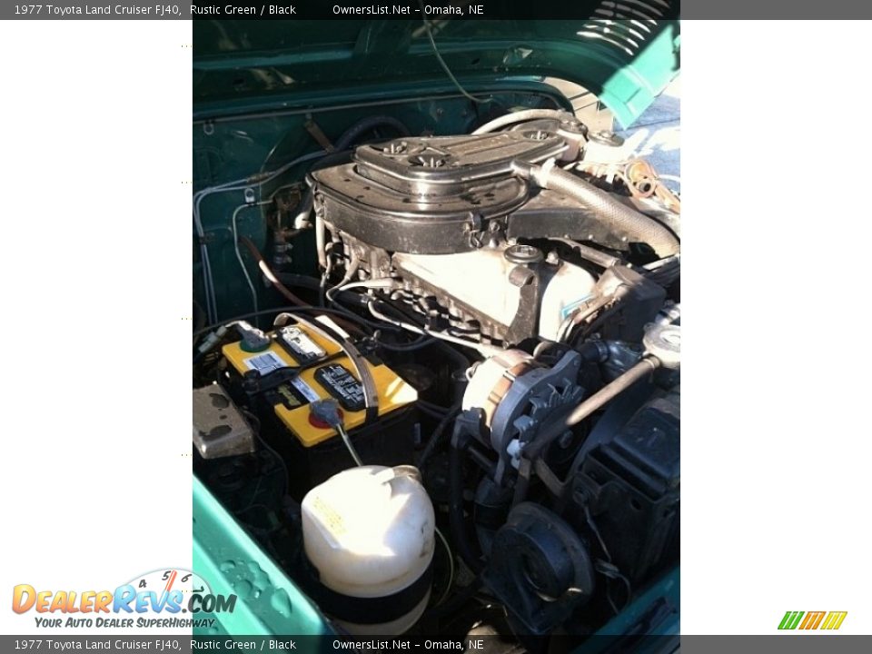 1977 Toyota Land Cruiser FJ40 Rustic Green / Black Photo #25