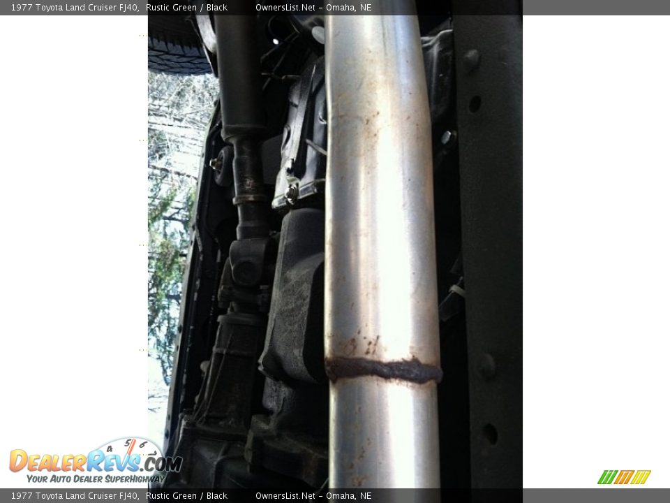 1977 Toyota Land Cruiser FJ40 Rustic Green / Black Photo #27