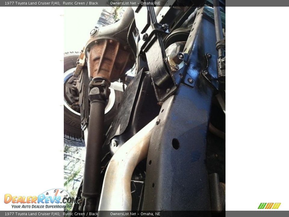 1977 Toyota Land Cruiser FJ40 Rustic Green / Black Photo #28