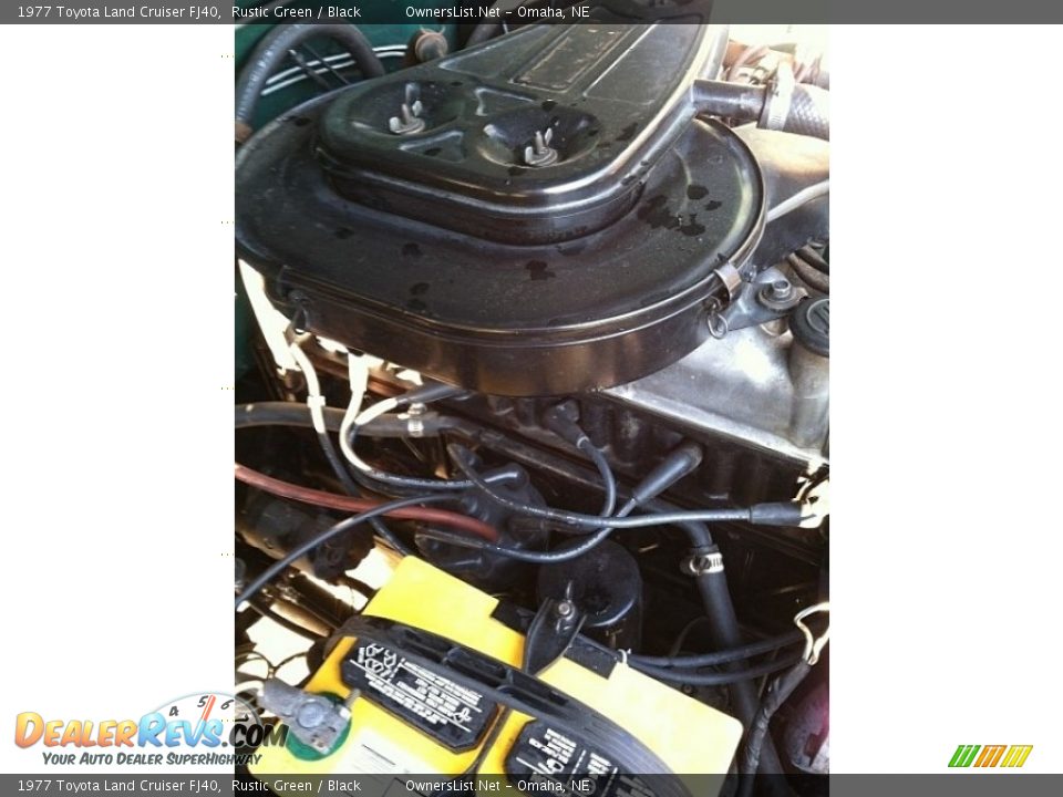 1977 Toyota Land Cruiser FJ40 Rustic Green / Black Photo #29