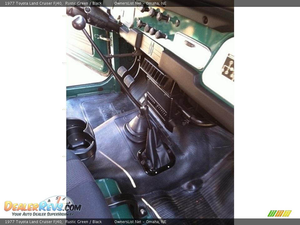 1977 Toyota Land Cruiser FJ40 Rustic Green / Black Photo #30