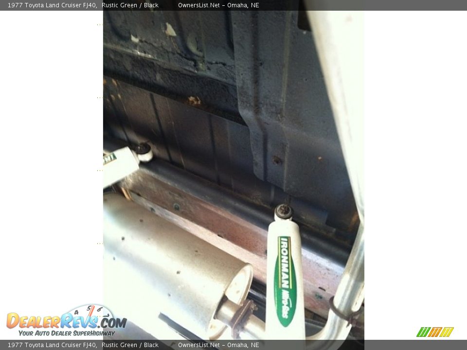 1977 Toyota Land Cruiser FJ40 Rustic Green / Black Photo #31