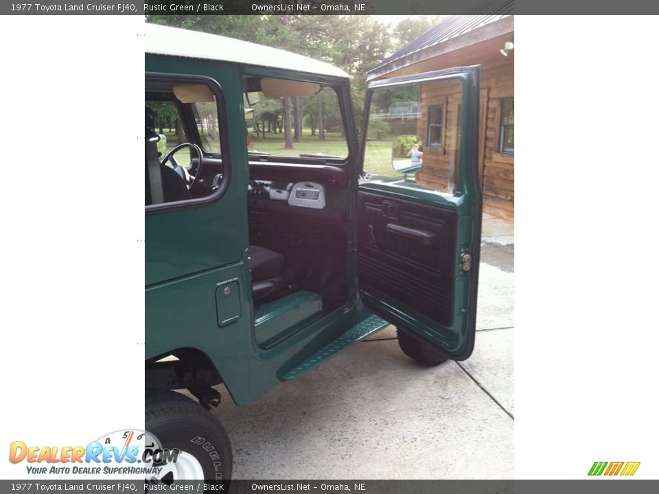 1977 Toyota Land Cruiser FJ40 Rustic Green / Black Photo #34
