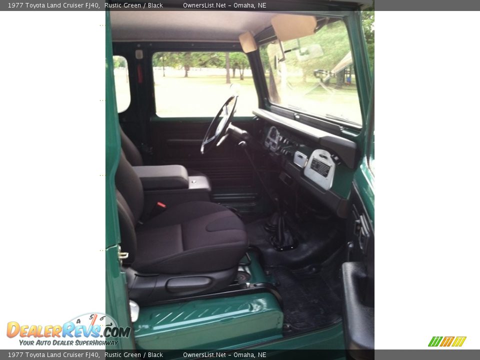 1977 Toyota Land Cruiser FJ40 Rustic Green / Black Photo #35