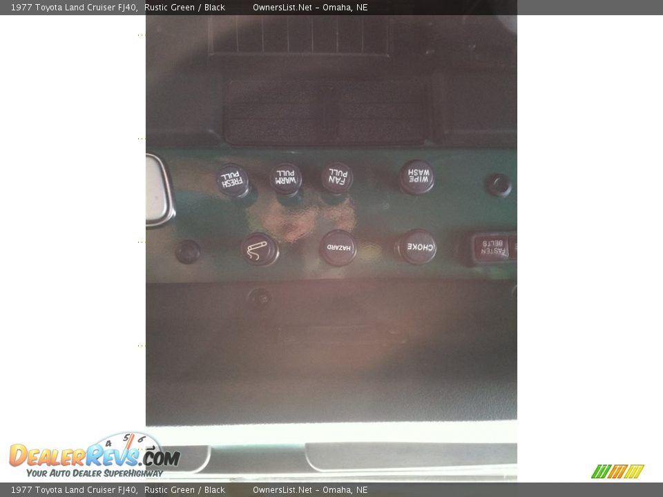 1977 Toyota Land Cruiser FJ40 Rustic Green / Black Photo #36