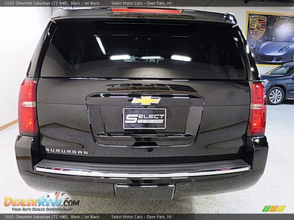 2015 Chevrolet Suburban LTZ 4WD Black / Jet Black Photo #6