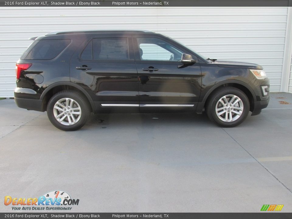 2016 Ford Explorer XLT Shadow Black / Ebony Black Photo #3