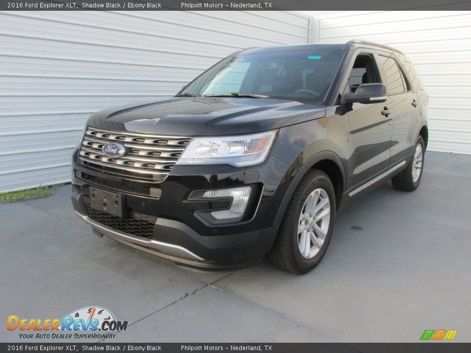 2016 Ford Explorer XLT Shadow Black / Ebony Black Photo #7