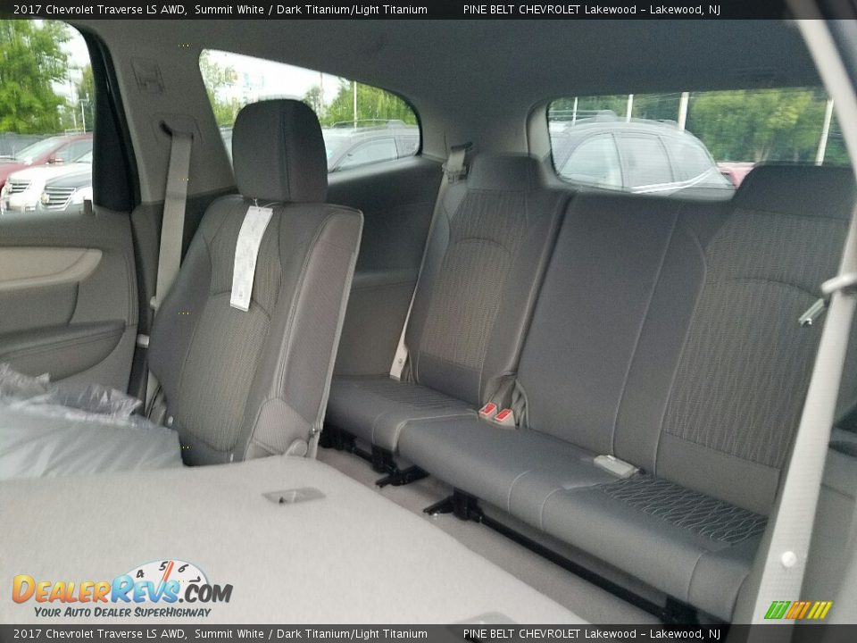2017 Chevrolet Traverse LS AWD Summit White / Dark Titanium/Light Titanium Photo #6